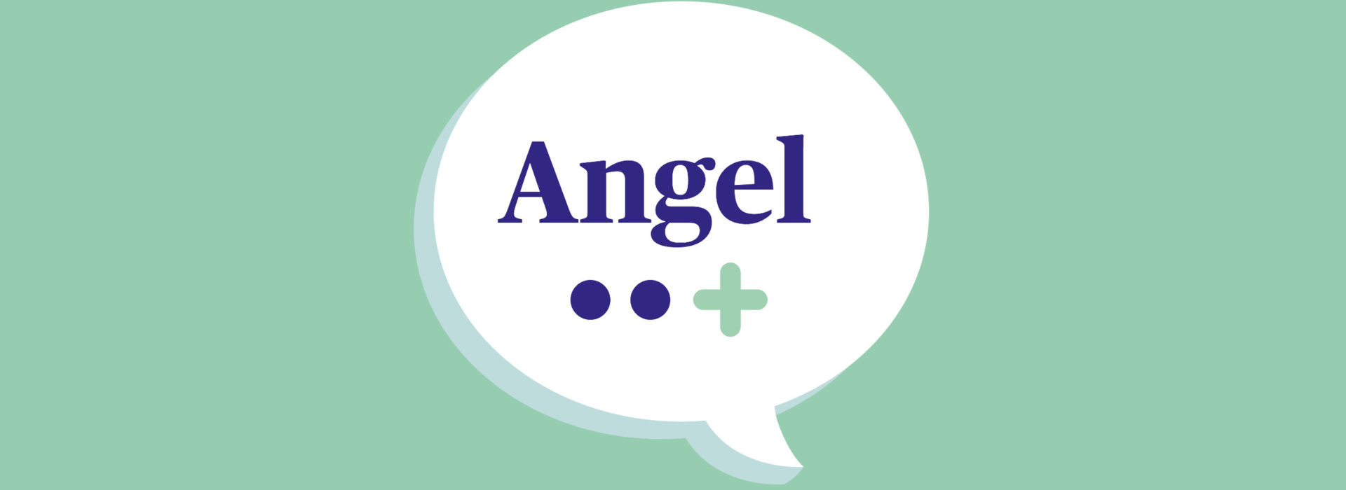 logo Angel sur un fond vert