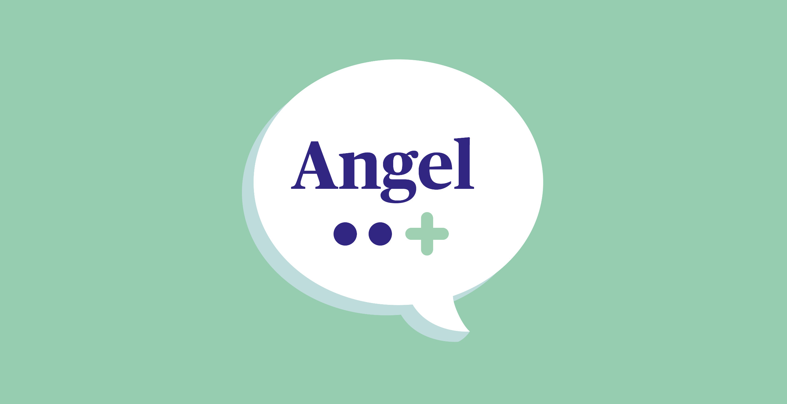 logo Angel sur un fond vert