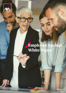 Couverture Employee savings White paper
