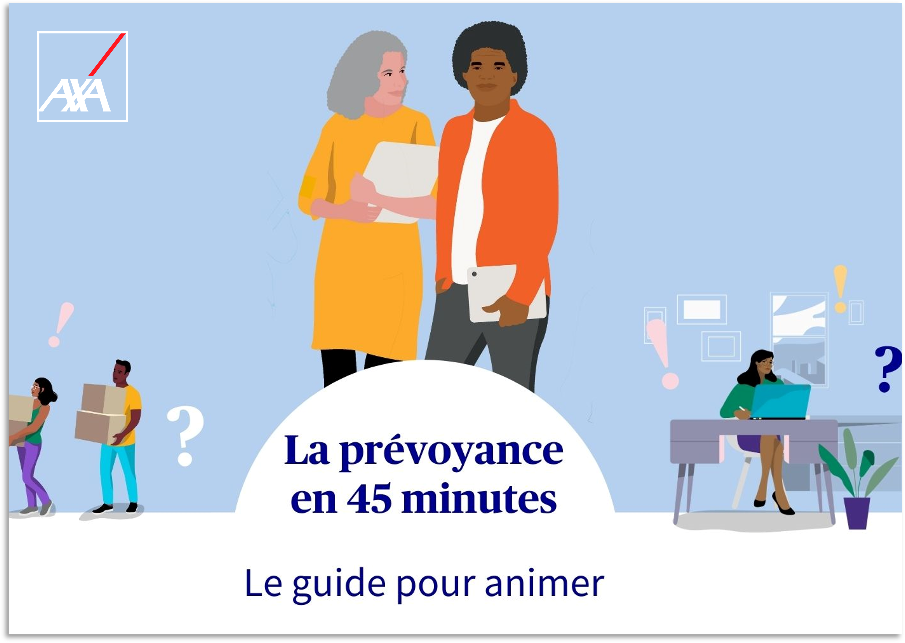 Couverture du guide pour animateur du kit prévoyance