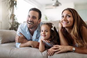Famille heureuse